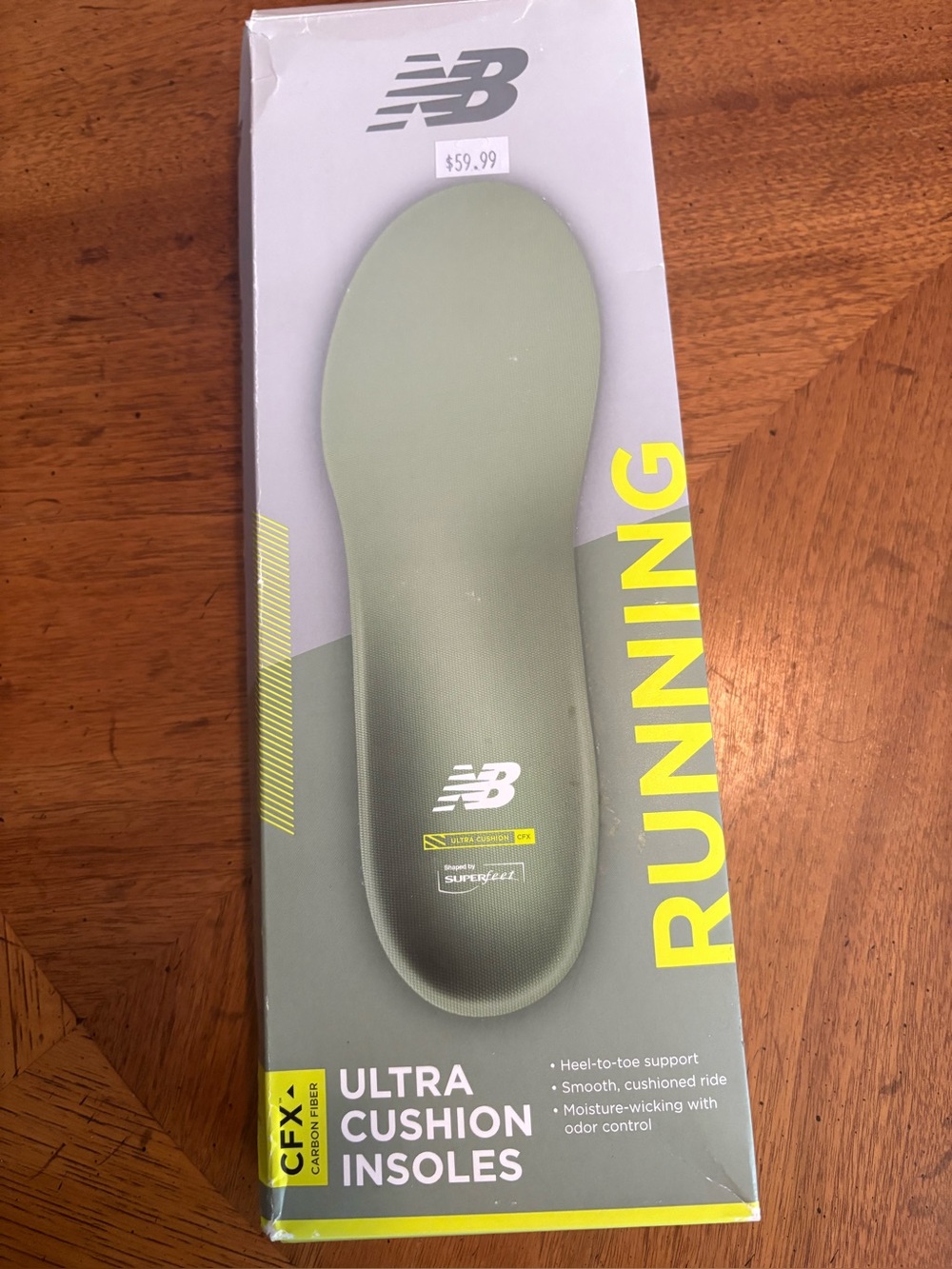 New Balance Ultra Cushion CFX Running Insoles — New